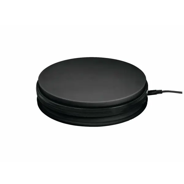 EUROPALMS Rotary Plate 45cm up to 40kg black