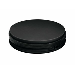 EUROPALMS Rotary Plate 15cm up to 5kg black