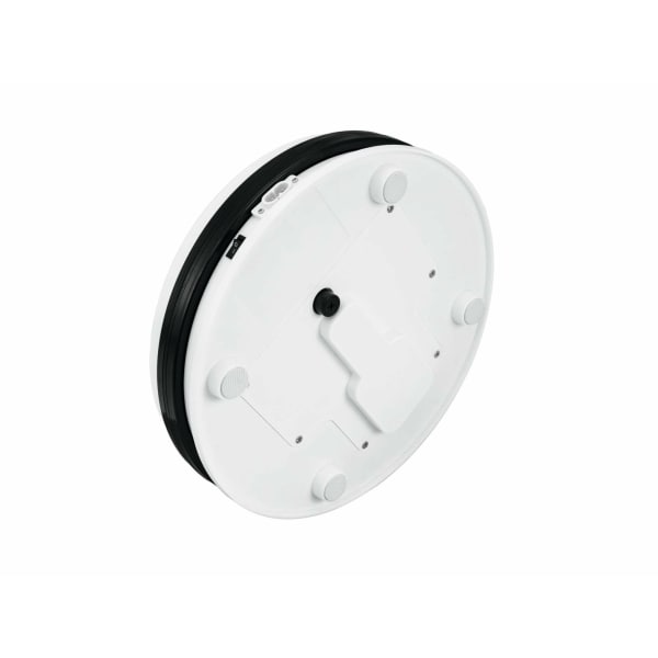 EUROPALMS Rotary Plate 45cm up to 50kg white