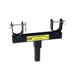 BLOCK AND BLOCK AM3502 fixed support for truss insertion 35mm male