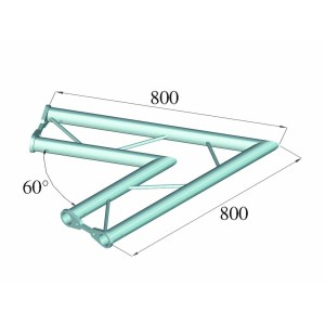 ALUTRUSS BISYSTEM PV-19 2-way 45° vertical