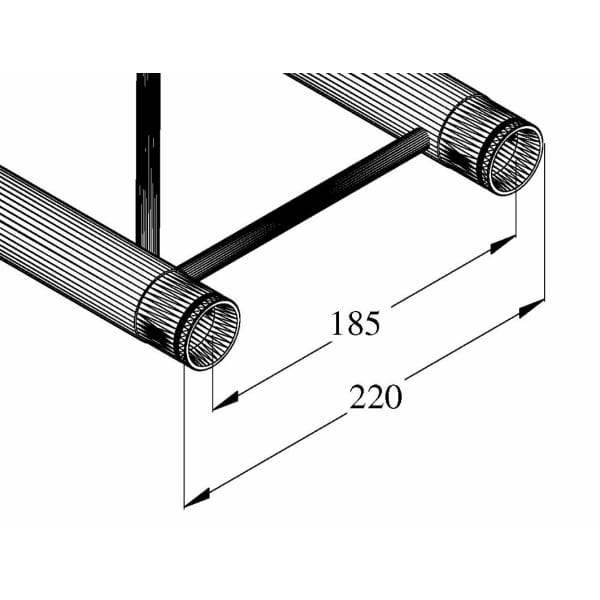 ALUTRUSS DECOLOCK DQ2-200 2-way cross beam