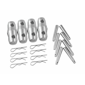 ALUTRUSS QUADLOCK QL-ET Set Cone/Pivot/Pin