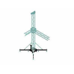 ALUTRUSS Tower Steelrope w. clamp