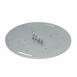 ALUTRUSS Steel Base Plate round type A