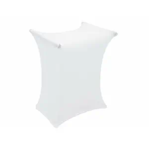 EUROPALMS Cover for Keyboard Stand white
