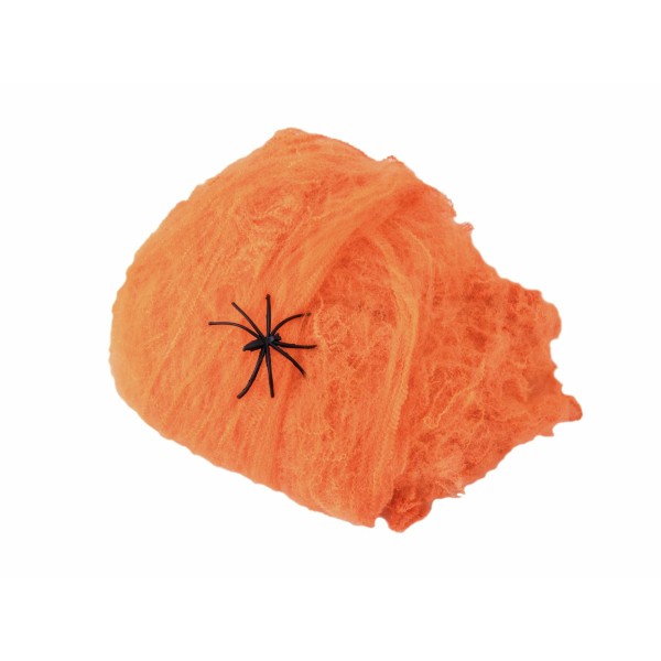 EUROPALMS Halloween spider web orange 20g