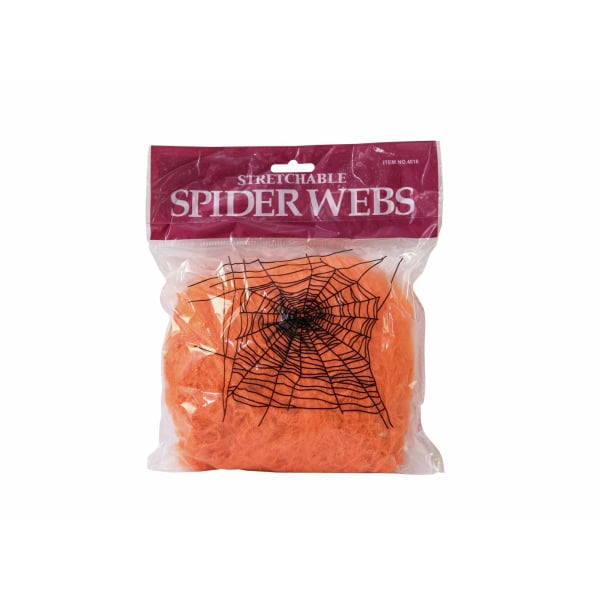 EUROPALMS Halloween spider web orange 50g