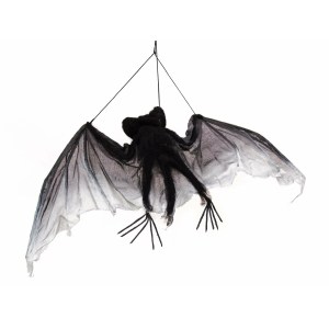EUROPALMS Halloween Moving Bat, animated 90cm