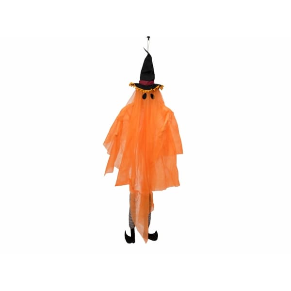 EUROPALMS Halloween Figure Ghost with Witch Hat