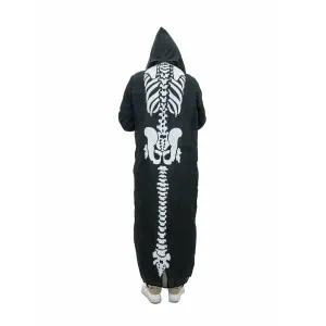 EUROPALMS Halloween Costume Skeleton Cape