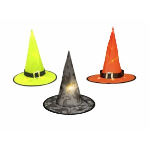 EUROPALMS Halloween Witch Hat 3pc set