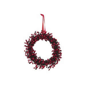EUROPALMS Berry wreath mixed 46cm