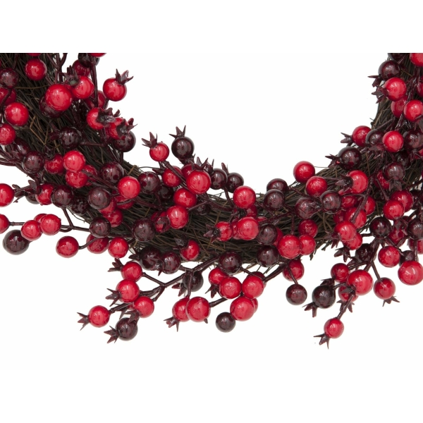 EUROPALMS Berry wreath mixed 46cm