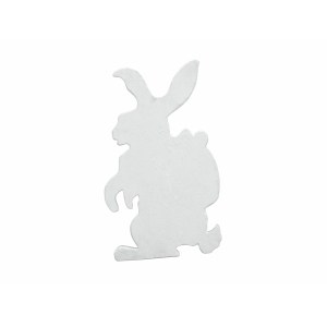 EUROPALMS Silhouette Easter Rabbit
