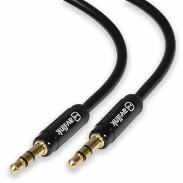 AV:Link - Precision 3.5mm Stereo plug to 3.5mm stereo plug lead 1.5m